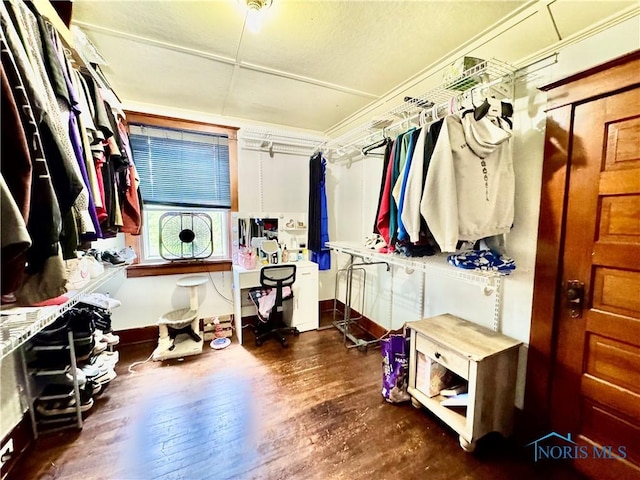 620 Division St, Defiance, OH 43512 - walk in closet with wood finished floors