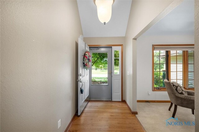 14691 Ramblehurst Dr, Perrysburg, OH 43551 - entryway featuring healthy amount of natural light and lofted ceiling