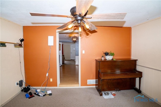 317 E Rosewood Ave, Defiance, OH 43512 - hallway featuring carpet floors