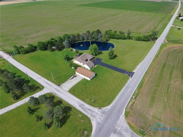 10549 Cygnet Rd, Cygnet, OH 43413 - aerial view of sparsely populated area