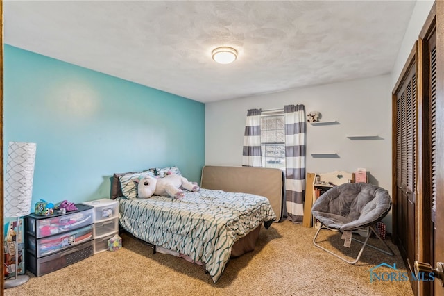 807 S Jefferson St, Pandora, OH 45877 - bedroom featuring a closet and carpet flooring