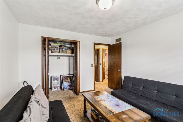 807 S Jefferson St, Pandora, OH 45877 - living room featuring carpet floors