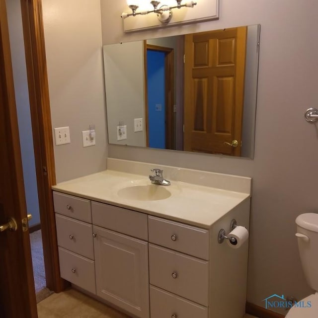1623 Evan Dr, Defiance, OH 43512 - half bath featuring vanity and toilet
