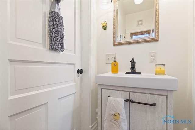 301 S High St, Pandora, OH 45877 - bathroom featuring vanity