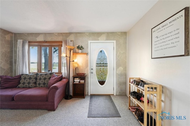 17918 Dunbridge Rd, Bowling Green, OH 43402 - foyer with carpet