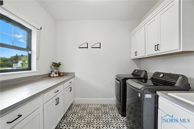 4214 Thornbury Ct, Perrysburg, OH 43551 - washroom featuring cabinet space and washer and dryer