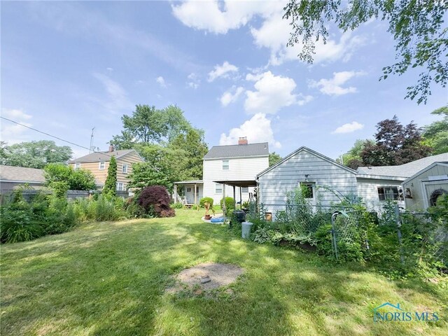 1925 Harlan Rd, Toledo, OH 43615 - rear view of property