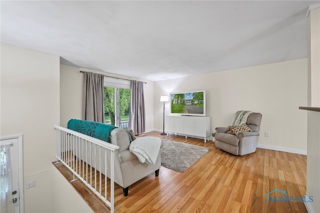 6961 Convent Blvd, Sylvania, OH 43560 - living room with light wood-style floors and baseboards
