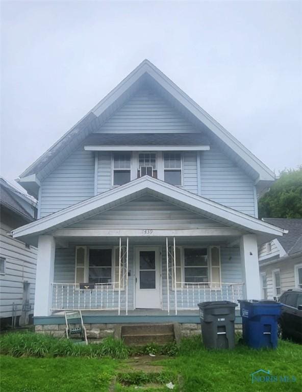 1439 Prouty Ave, Toledo, OH 43609 - view of front of property featuring a porch
