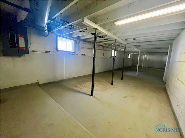 107 N Maple St, Payne, OH 45880 - basement with electric panel
