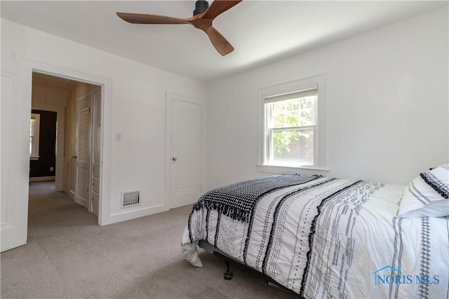 2448 Orchard Rd, Ottawa Hills, OH 43606 - bedroom featuring carpet and ceiling fan