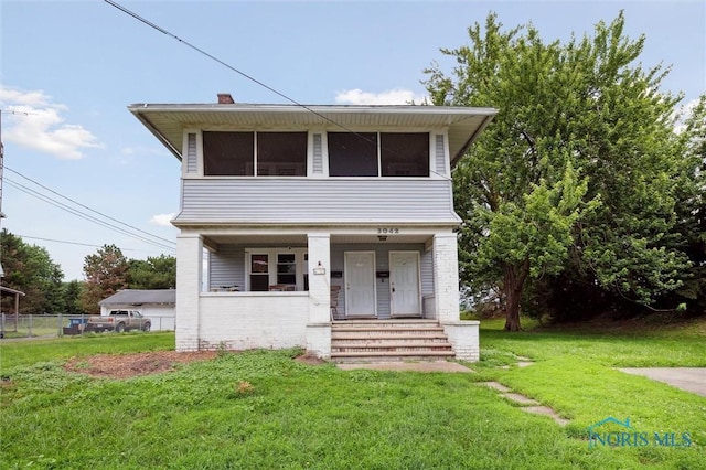 3042 Schneider Rd, Toledo, OH 43614 - view of front of home with a porch