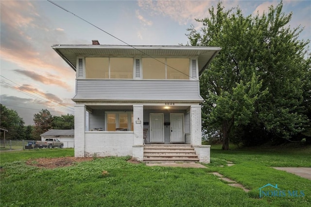 3042 Schneider Rd, Toledo, OH 43614 - view of front facade with covered porch