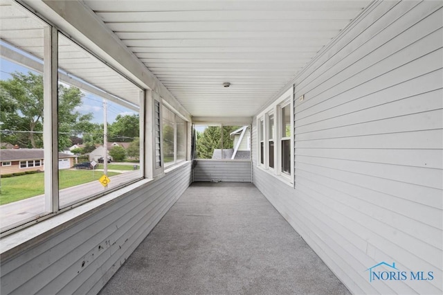 3042 Schneider Rd, Toledo, OH 43614 - view of unfurnished sunroom