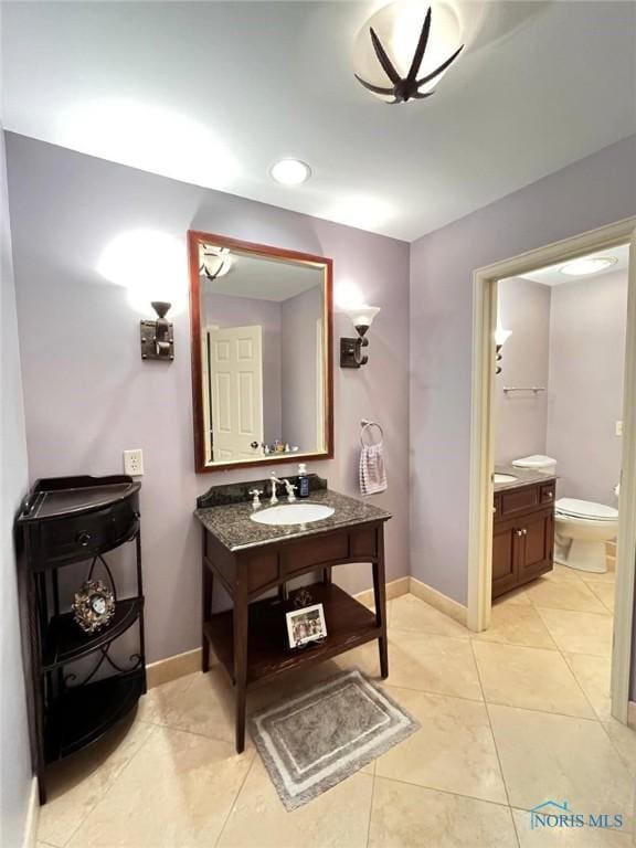 2720 Derby Rd, Ottawa Hills, OH 43615 - bathroom with vanity and tile patterned floors