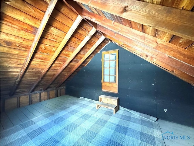 520 W Main St, Leipsic, OH 45856 - view of unfinished attic