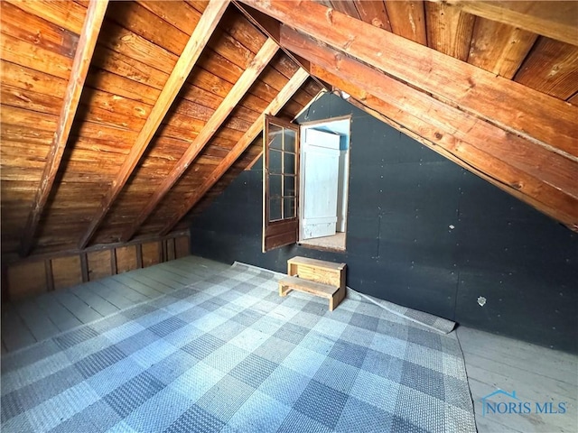 520 W Main St, Leipsic, OH 45856 - view of unfinished attic