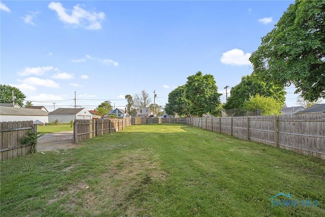 145 E Crocker St, Fostoria, OH 44830 - view of fenced backyard