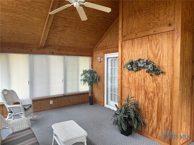 4125 Meadow Green Dr, Sylvania, OH 43560 - sunroom / solarium with vaulted ceiling