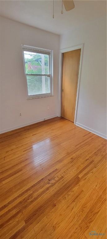 2550 Secor Rd, Toledo, OH 43606 - unfurnished room featuring light wood-style flooring and baseboards