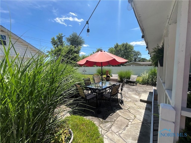 2225 Power Dam Rd, Defiance, OH 43512 - view of patio / terrace featuring outdoor dining space