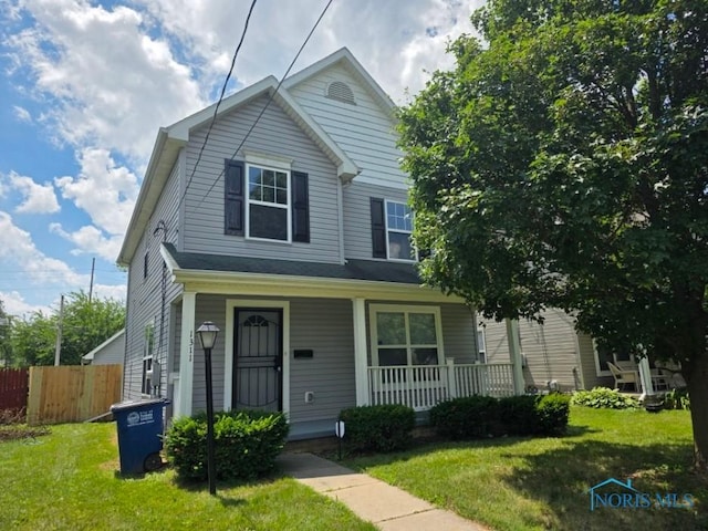 1311 Fitchland Ave, Toledo, OH 43606 - view of front of house with a porch