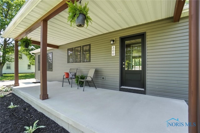 view of porch