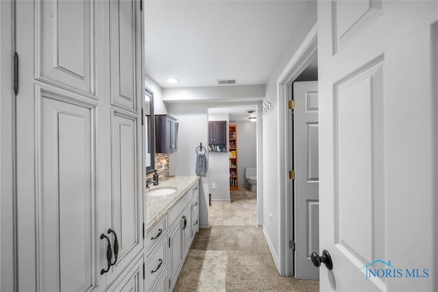 855 Strotz Dr, Toledo, OH 43612 - full bathroom with vanity and recessed lighting