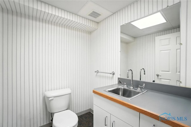 8076 Trent Lock Dr, Waterville, OH 43566 - bathroom featuring toilet and vanity