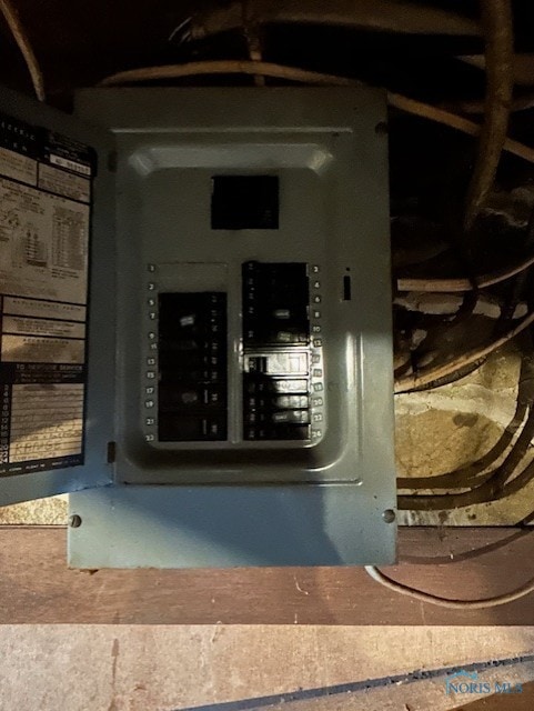 18375 County Road R, Alvordton, OH 43501 - utility room featuring electric panel
