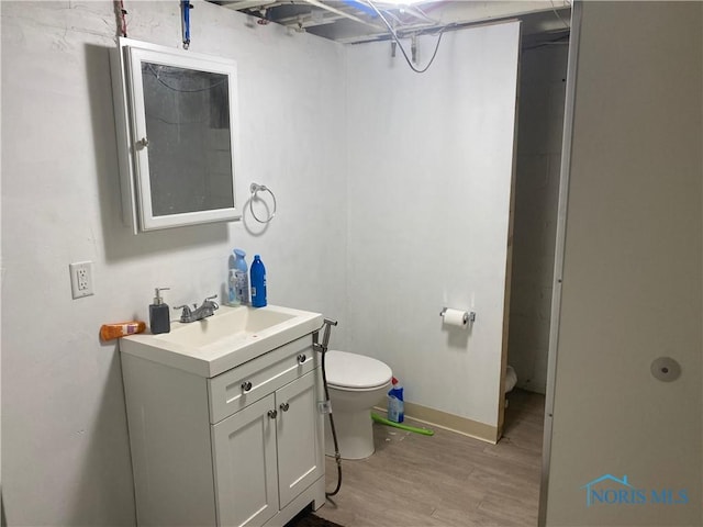 2534 Montebello Rd, Toledo, OH 43607 - bathroom with vanity and wood finished floors