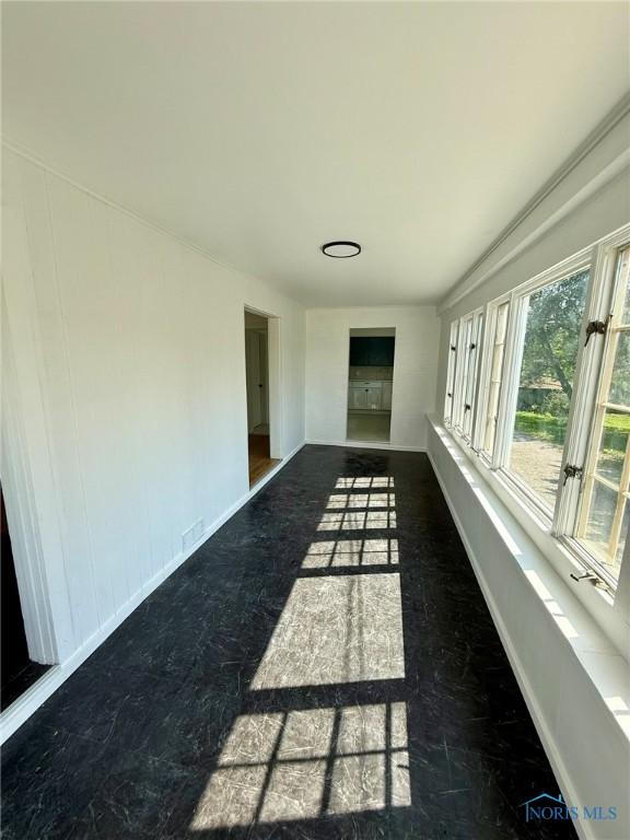 335 E N St, Mcclure, OH 43534 - view of unfurnished sunroom