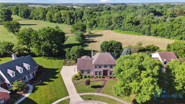 706 Grandview Ct, Elmore, OH 43416 - aerial view of property and surrounding area