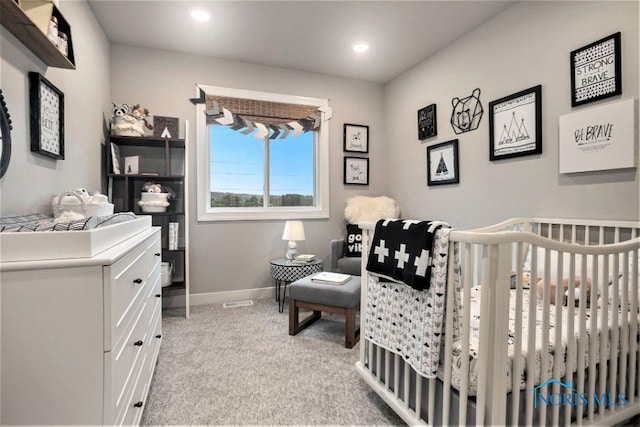 1492 Lee Ann Ave, Defiance, OH 43512 - bedroom featuring light carpet and recessed lighting
