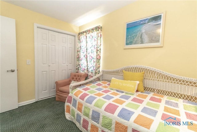 2403 Hempstead Rd, Ottawa Hills, OH 43606 - bedroom with a closet and carpet flooring