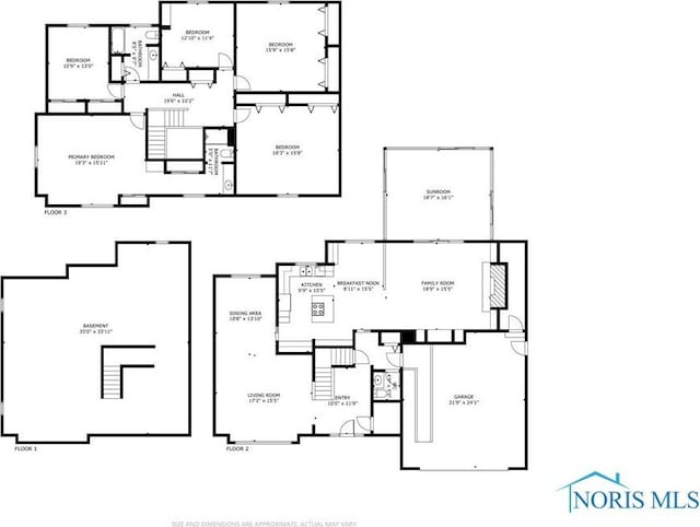6608 Inglewood Dr, Holland, OH 43528 - view of floor plan / room layout