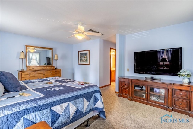 312 W Dudley St, Maumee, OH 43537 - bedroom featuring baseboards and ceiling fan