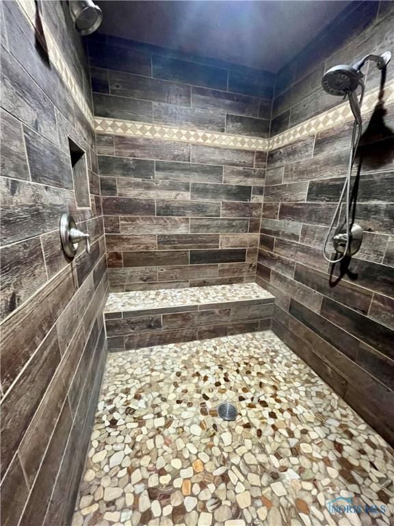 17988 Rd 156, Paulding, OH 45879 - full bathroom featuring a tile shower