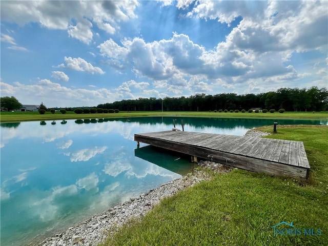 17988 Rd 156, Paulding, OH 45879 - dock area featuring a water view