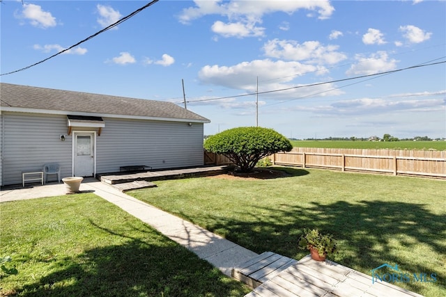 18735 Wall St, Tontogany, OH 43565 - view of fenced backyard