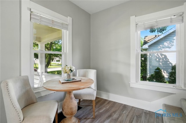 233 E 5th St, Perrysburg, OH 43551 - dining room with plenty of natural light and wood finished floors