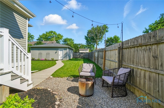233 E 5th St, Perrysburg, OH 43551 - view of fenced backyard