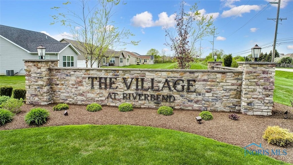 15261 Cypress Dr, Perrysburg, OH 43551 - community sign with a yard