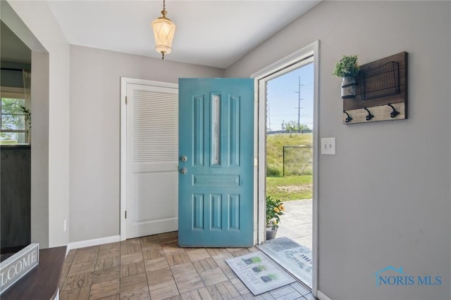 12982 State Route 34, Bryan, OH 43506 - foyer featuring baseboards