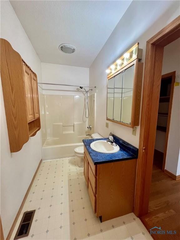 13362 Road 27C, Antwerp, OH 45813 - full bathroom featuring washtub / shower combination, vanity, and tile patterned floors