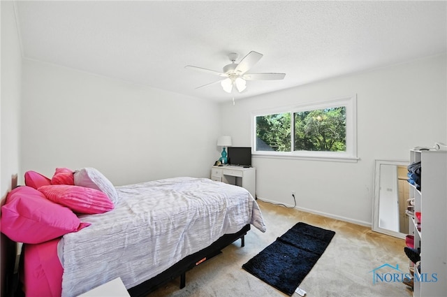 4567 Torquay Ave, Toledo, OH 43615 - carpeted bedroom featuring ceiling fan