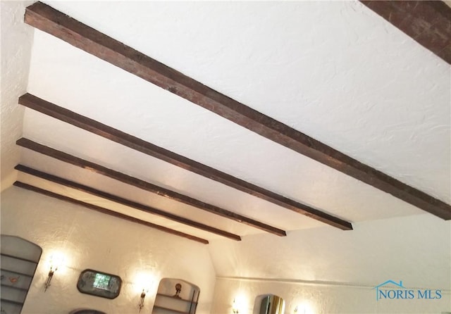 3704 Brookside Rd, Ottawa Hills, OH 43606 - detailed view of beam ceiling