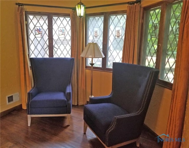 3704 Brookside Rd, Ottawa Hills, OH 43606 - sitting room featuring healthy amount of natural light, wood finished floors, and french doors
