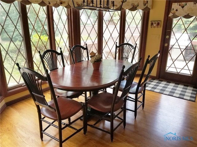 3704 Brookside Rd, Ottawa Hills, OH 43606 - dining space featuring light wood finished floors and healthy amount of natural light