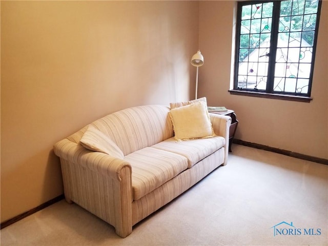 3704 Brookside Rd, Ottawa Hills, OH 43606 - sitting room featuring light carpet and baseboards